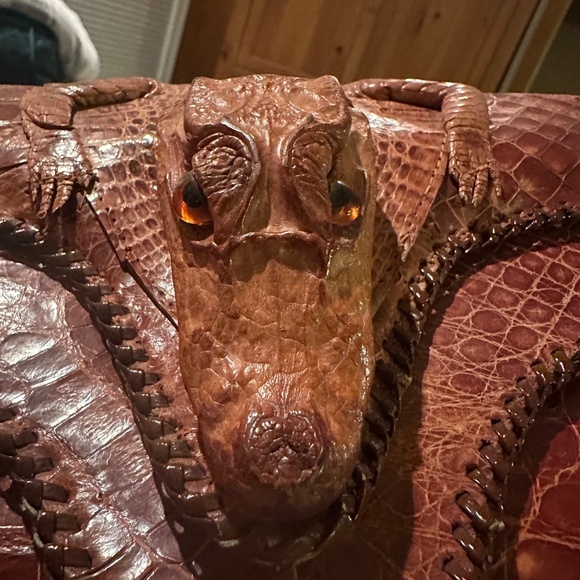 Unique Alligator Handbag - Picture 3 of 5